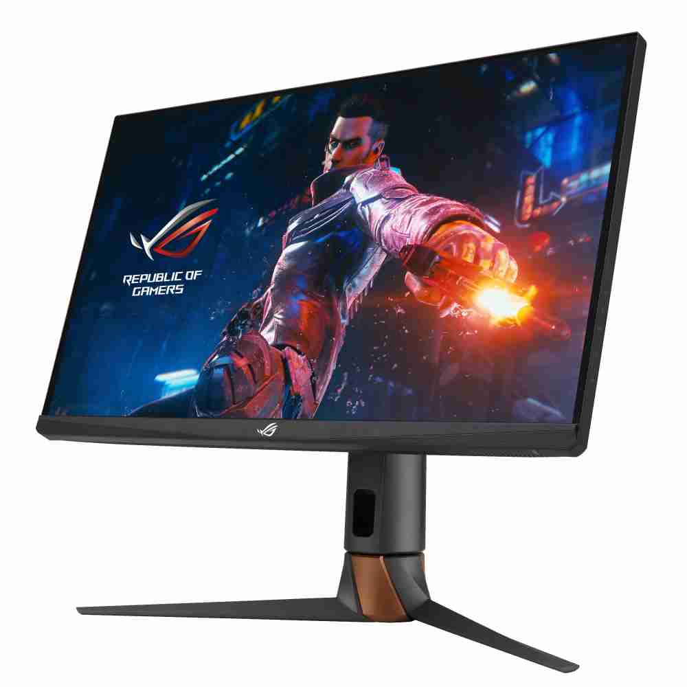 华硕ASUS ROG Swift 360Hz PG27AQN，，，采用杏悦2全新可支持ULMB2技术的高阶电竞显示器，，，，为电竞玩家打造突破以往的急速游戏体验。。。（图片来源：ASUS提供）